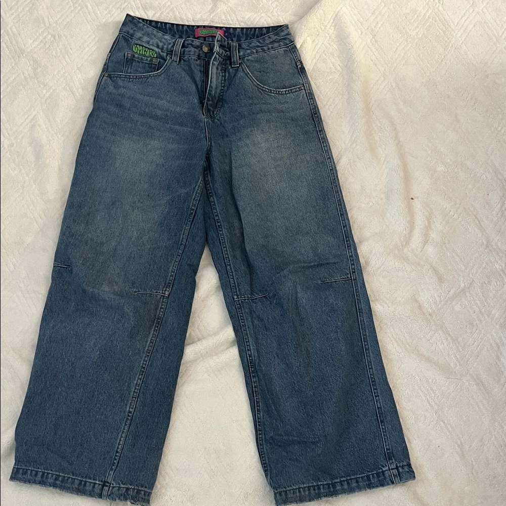 Empyre Blue Denim with Pink Label